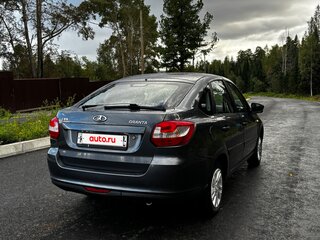 2017 Lada (ВАЗ) Granta I, серебристый, 380000 рублей, вид 5
