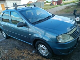 2011 Renault Logan I Рестайлинг, синий, 250000 рублей, вид 2
