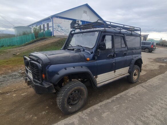 2002 УАЗ 3159, синий, 1000000 рублей - вид 7
