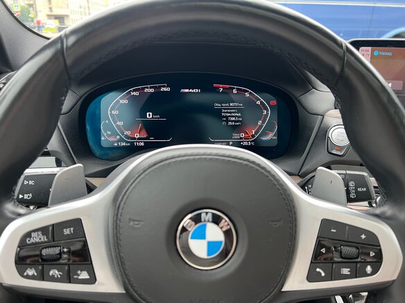 2020 BMW X3 M40i III (G01), золотистый, 5000000 рублей - вид 8