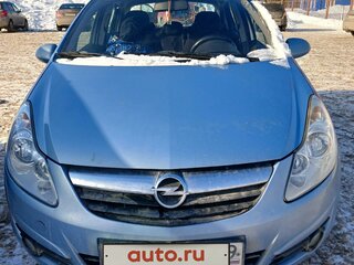 2007 Opel Corsa D, голубой, 430000 рублей, вид 1