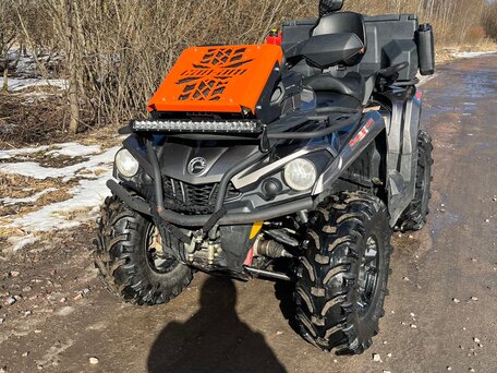 2017 BRP Can-Am Outlander 570, серый, 1150000 рублей, вид 1