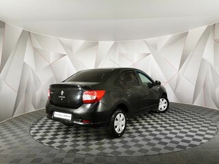 2017 Renault Logan II, чёрный, 515150 рублей, вид 2