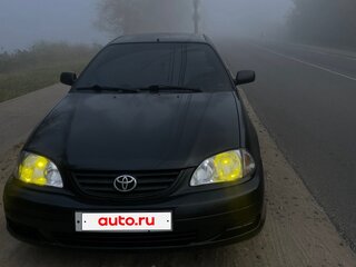 2002 Toyota Avensis I Рестайлинг, чёрный, 380000 рублей, вид 1