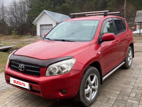 2006 Toyota RAV4 III (XA30), красный, 930000 рублей