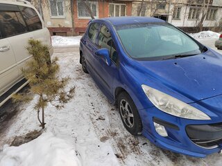 2009 Peugeot 308 I, синий, 450000 рублей, вид 3
