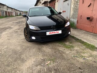 2013 Volkswagen Jetta VI, чёрный, 1000000 рублей, вид 5