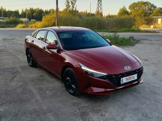 2021 Hyundai Elantra VII (CN7), красный, 2350000 рублей, вид 1