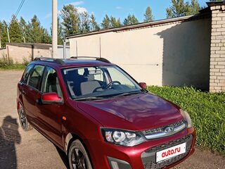 2016 Lada (ВАЗ) Kalina II, красный, 380000 рублей, вид 3