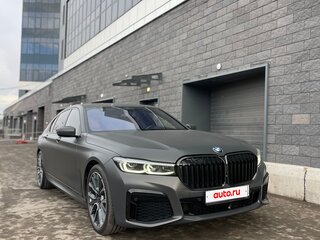 2020 BMW 7 серии 730d xDrive VI (G11/G12) Рестайлинг, серый, 7500000 рублей, вид 4