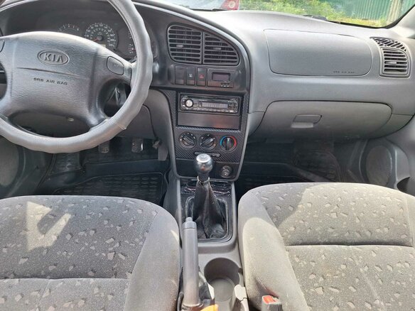 2008 Kia Spectra I Рестайлинг 2, серебристый, 203000 рублей - вид 8