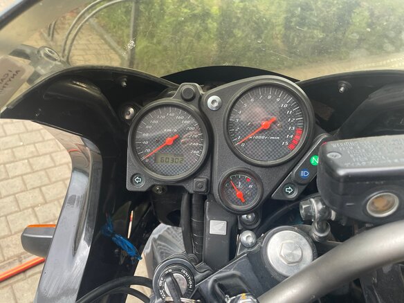 2001 Honda CB 600F Hornet, чёрный, 350000 рублей - вид 13