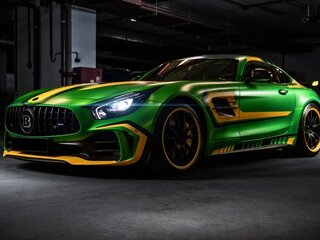 2017 Mercedes-Benz AMG GT R I Рестайлинг, зелёный, 22000000 рублей, вид 1