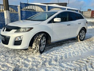 2010 Mazda CX-7 I Рестайлинг, белый, 755000 рублей, вид 2