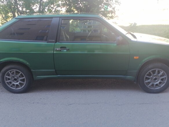 1992 Lada (ВАЗ) 2108 21086, зелёный, 70000 рублей - вид 4