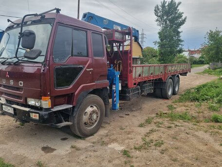 1995 Fuso (Mitsubishi) Super Great, красный, 4000000 рублей, вид 1