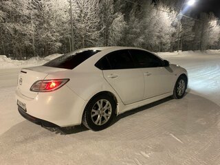 2011 Mazda 6 II (GH) Рестайлинг, белый, 750000 рублей, вид 3