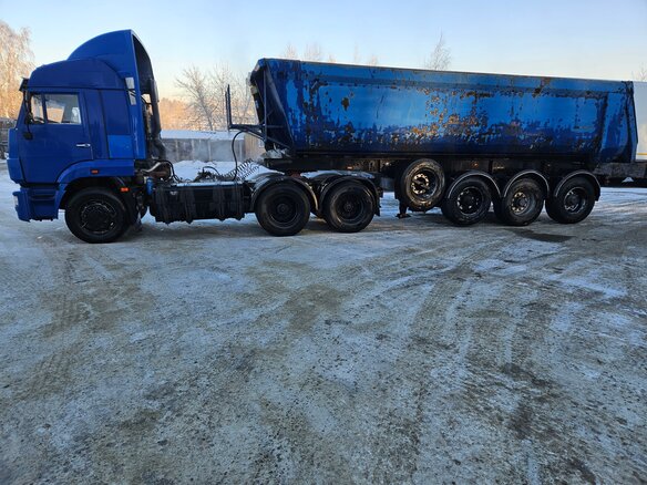 2011 КамАЗ 65116, синий, 950000 рублей - вид 3