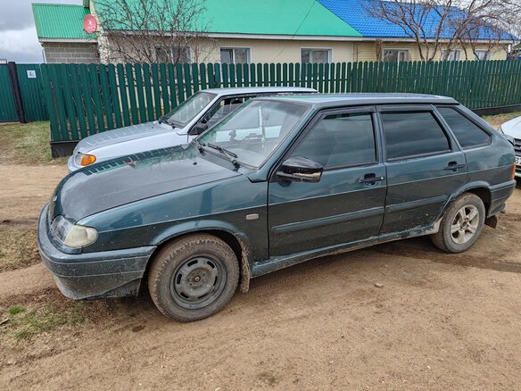 2010 Lada (ВАЗ) 2114, зелёный, 220000 рублей - вид 3