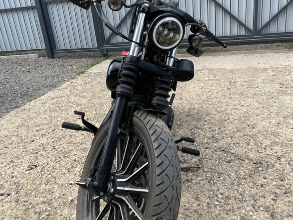 2012 Harley-Davidson Sportster 883, чёрный, 860000 рублей - вид 1