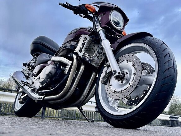 1998 Honda CB 1300, красный, 475000 рублей - вид 11
