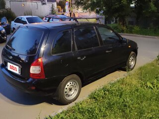 2012 Lada (ВАЗ) Kalina I, чёрный, 110000 рублей, вид 2