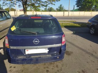2008 Opel Astra H Рестайлинг, синий, 582218 рублей, вид 3