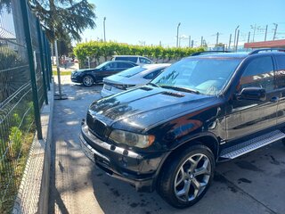 2001 BMW X5 4.4i I (E53), чёрный, 1100000 рублей, вид 2