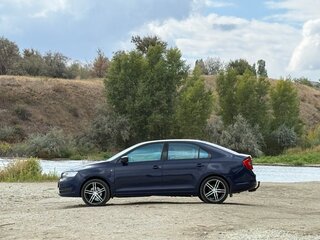 2014 Skoda Rapid I, синий, 899000 рублей, вид 3
