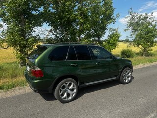 2004 BMW X5 3.0i I (E53) Рестайлинг, зелёный, 1800000 рублей, вид 3