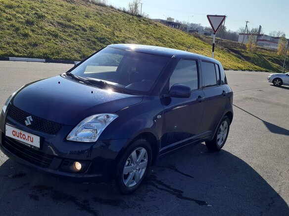 2007 Suzuki Swift III, синий