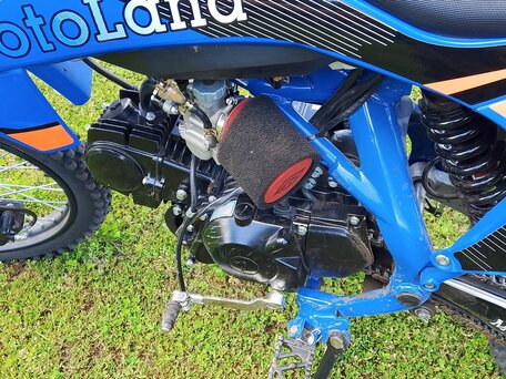 2025 Motoland MX 125, синий, 70000 рублей, вид 2