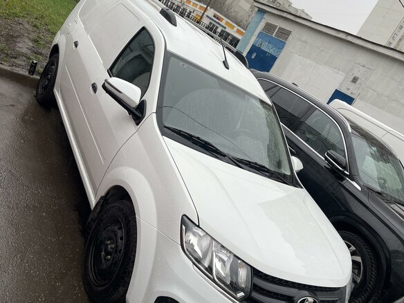 2021 Lada (ВАЗ) Largus I Рестайлинг, белый, 960000 рублей - вид 2