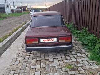 2007 Lada (ВАЗ) 2107, пурпурный, 100000 рублей, вид 2