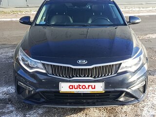 2018 Kia Optima IV Рестайлинг, синий, 1800000 рублей, вид 2