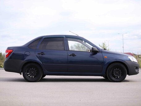 2013 Lada (ВАЗ) Granta I, синий, 266529 рублей, вид 4