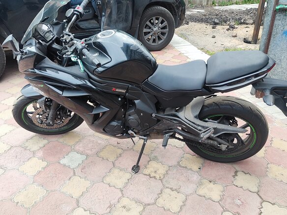 2015 Kawasaki ER-6F (Ninja 650R), чёрный, 499000 рублей - вид 4