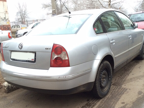 2001 Volkswagen Passat B5 Рестайлинг, серебристый - вид 4