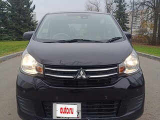 2018 Mitsubishi eK Wagon III Рестайлинг, чёрный, 950000 рублей, вид 1