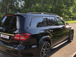 2017 Mercedes-Benz GLS 500 I (X166), чёрный, 5200000 рублей, вид 2