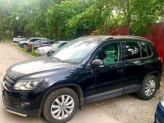 2016 Volkswagen Tiguan Euro 6 I Рестайлинг, чёрный, 1450000 рублей, вид 4