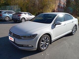 2015 Volkswagen Passat B8, белый, 1510000 рублей, вид 2