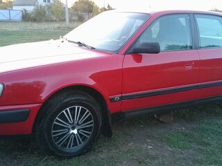 1991 Audi 100 IV (C4), красный, 600000 рублей, вид 5