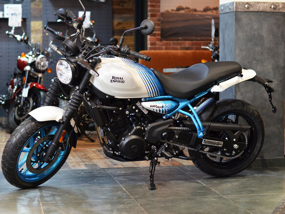 2025 Royal Enfield Guerrilla 450, синий, 559000 рублей - вид 5
