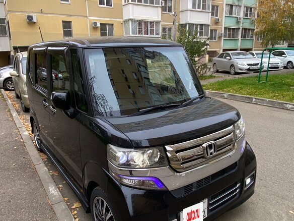 2015 Honda N-BOX I Рестайлинг, чёрный, 900000 рублей - вид 2