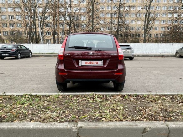 2013 Lada (ВАЗ) Kalina II, красный - вид 4