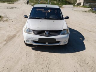 2007 Renault Logan I, белый, 226000 рублей, вид 1