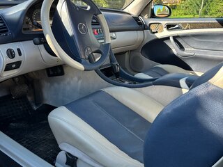 2001 Mercedes-Benz CLK-Класс 230 I (W208) Рестайлинг, чёрный, 410000 рублей, вид 5