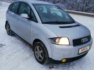 2001 Audi A2, серебристый, 475000 рублей, вид 2