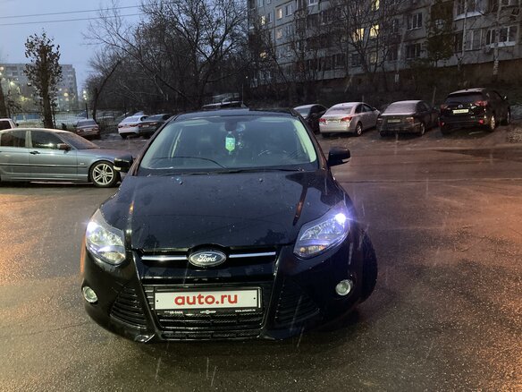 2011 Ford Focus III, чёрный